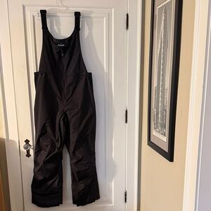 Women's Black snow pants Jumpsuit